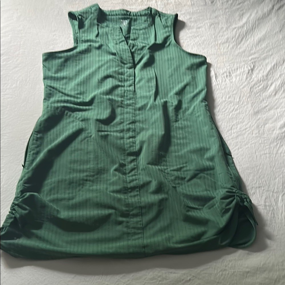 Women’s Green Sleeveless Swim Coverup